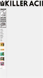 Mobile Screenshot of killeracid.com