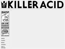 Tablet Screenshot of killeracid.com